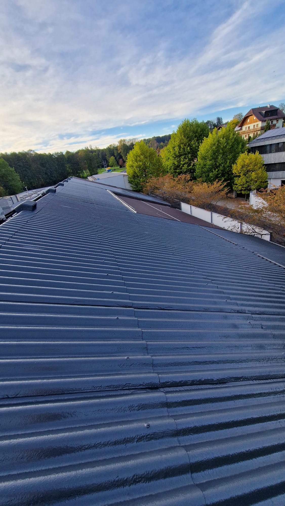 Welleneternitdach – BVH Standfest im Bad