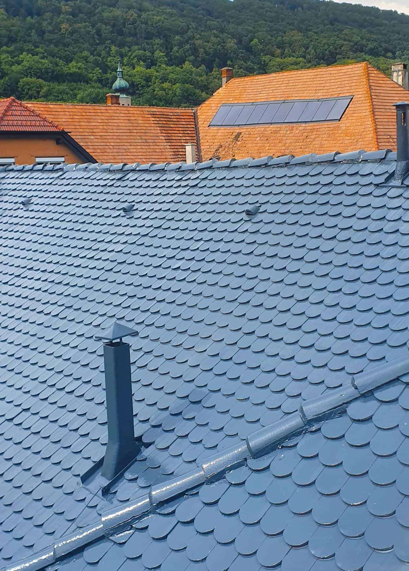 Polyurea Abdichtung Dach